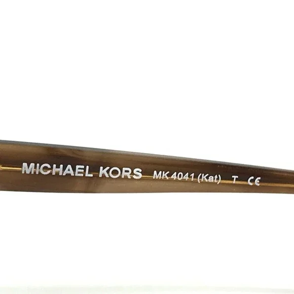 Michael Kors Eyeglasses Frames MK4041 3235 Kat Brown Round Full Rim 51-17-135 - Picture 11 of 11